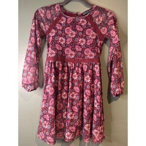 Trixxi Girl S Floral Sheer Lined Dress cottagecore Spring Easter church summer